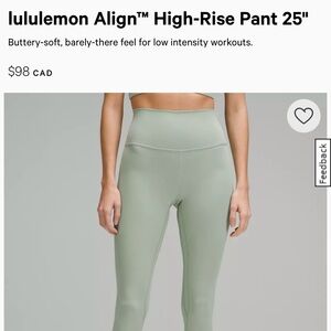 Matching lululemon workout set (bottoms)
